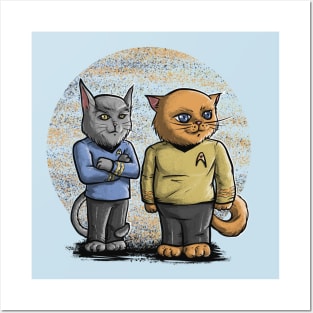 Cats Trek Posters and Art